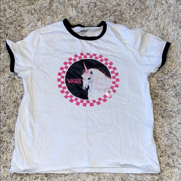 Tops | Vans Unicorn Tshirt | Poshmark